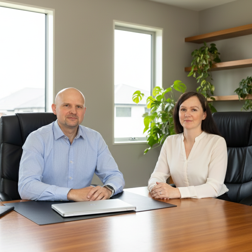 Aivyn founders leading an AI strategy workshop